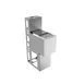 BK Resources UBDW-18-IB12 Underbar Ice Bin, 12"L X 23.75"W, 33 Lb. Capacity 1 image