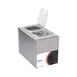 Nemco 6145 Countertop Food Pan Warmer w/ 1-Well, Holds (1) 1/3 or (2) 1/6-Size Pans 1 image