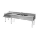 Eagle Group BC8C-22L 96" Sink Combo Underbar Ice Bin/Cocktail Station, Left Ice Bin 1 image