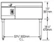 Eagle Group BM3-18L 36" Blender Station Underbar Ice Bin/Cocktail Station, Left Ice Bin 4 image