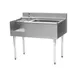 Eagle Group BM50-18L-7 50" Blender Station Underbar Ice Bin/Cocktail Station w/ 7 Circuit - Left 1 image