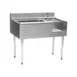 Eagle Group BM50-22R-7 50" Blender Station Underbar Ice Bin/Cocktail Station w/ 7 Circuit - Right 1 image