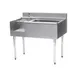 Eagle Group BM62-22L-7 62" Blender Station Underbar Ice Bin/Cocktail Station w/ 7 Circuit - Left 1 image