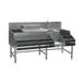 Eagle Group CCS-72-1 72" Blender Station Underbar Ice Bin/Cocktail Station w/Long Liquor Display 1 image