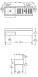 Eagle Group CWS5-18L 60" Drainboard Underbar Ice Bin/Cocktail Station, Left Ice Bin 3 image