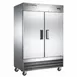 Culitek MRRF-2D 54" 2-Solid Door Reach-In Refrigerator, 48 cu. ft., Bottom Mounted 1 image
