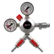 Micro Matic 842N-15-PP Premium Plus Double‑Gauge Nitrogen Regulator, 0‑15 PSI Shut‑Off Valve for Kegs 1 image