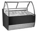 Omcan USA 49007 (FR-CN-0010B) 55" Gelato Dipping Cabinet w/ Curved Sneeze Guard 1 image