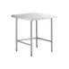 Sapphire Manufacturing SMTEO-3024S 24" Open Base Work Table, Stainless Steel Base / Flat Top 1 image