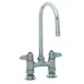 T&S Brass 5F-4DLX05 Equip Faucet, 4", Deck Mount, 5-1/2" Swivel Gooseneck 1 image