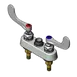 T&S Brass B-1110-LN-WH4 Workboard Faucet, Less Nozzle, Deck Mounted 1 image