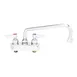 T&S Brass B-1112 Faucet, 10" Swing Nozzle, Deck Mounted 1 image