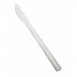 Winco 0001-08 Dominion Dinner Knife, 8" , 18/0 Stainless Steel, Vibro Finish - 1 Dozen 1 image
