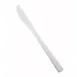 Winco 0002-08 Dinner Knife, 8" Windsor, 18/0 Stainless Steel, Vibro Finish - 1 Dozen 1 image