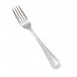 Winco 0005-06 Salad Fork, 6-1/4" Heavy Mirror Dots, 18/0 Stainless Steel, 6" Length - 1 Dozen 1 image