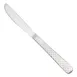 Winco 0023-08 Caspian Dinner Knife, 8‑inch Hammered Finish, 18/0 SS Medium Weight - 1 Dozen 1 image