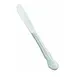 Winco 0039-08 Chantelle Dinner Knife 9-5/16" 18/8 Stainless Solid Handle Mirror Finish - 1 Dozen 1 image