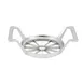 Winco AAD-12 12-Slice Aluminum Apple Corer and Slicer, 4-3/8" Dia., Aluminum Housing, Handles 1 image