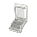 Winco AES-4 Aluminum Hinged Two-Way Egg Slicer with Stainless Steel Wires 1 image