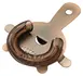 Winco BABS-6AC 4 Prong Bar Strainer, Antique Copper Finish 1 image
