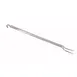 Winco BHKF-21 Stainless Steel 21" Basting Fork with Hang Hook - Heavy Duty 1 image