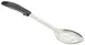 Winco BHSP-13 13" Slotted Stainless Steel Basting Spoon with Black Polypropylene Handle 1 image