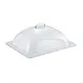 Winco C-DP2 Half-Size Polycarbonate Removable Display Dome Cover 1 image
