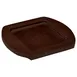 Winco CASM-4SUL Square Wood Underliner With Dual Contoured Handles For CASM-4S  1 image