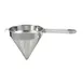 Winco CCS-10C 10" Coarse China Cap Strainer, Welded Handle 1 image