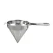 Winco CCS-10F 10" Fine China Cap Strainer, Fine, Welded Handle, 18/8 Stainless Steel 1 image