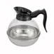 Winco CD-64K Coffee Decanter, 64 Oz., Plastic with Stainless Steel Base 1 image