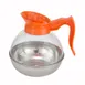Winco CD-64O 64 oz. Polycarbonate Decaf Coffee Decanter 1 image