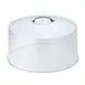 Winco CKS-13C Cake Stand Cover, 12" Dia., Round, Plastic 1 image