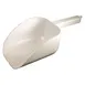 Winco CR-838W Bar Maid, 32Oz Scoop (White), Flat Bowl, Hook Handle, Polystyrene 1 image