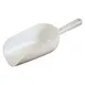 Winco CR-840W Bar Maid, 16Oz Scoop (White), Round Bowl, Hole Handle 1 image