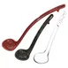 Winco CVLD-13R 1 oz Curv™ Ladle - Plastic, Red 1 image