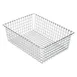 Winco DB-2418 Wire Bagel / Pastry Basket 24" x 18" x 8"H 1 image