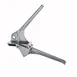 Winco GP-1 7-2/5" Garlic Press, Aluminum Alloy 1 image