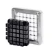 Winco HCD-500BK 1/2" Replacement Blade & Block for HCD Series Quick Slice Chopper/Dicer, Kattex, Dicer Parts 1 image