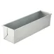 Winco HPP-20 2 lb Aluminized Steel Pullman Pan, 16"L x 4"W x 4"D 1 image