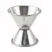 Winco J-3 Stainless Steel Jigger, 3/4 oz. x 1-1/2 oz. 1 image