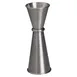 Winco J-8 1 oz. & 1.25 oz. Japanese-Style Stainless Steel Jigger 1 image