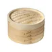 Winco J26-0013 Bamboo Steamer Baskets, 10" 2‑Tier, Joyce Chen Design, Natural Bamboo, 10-Inch - Set 1 image