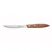 Winco K-438W 9-1/4" Steak Knife, 4-3/8" Stainless Steel Blade, Wooden Handle - 1 Dozen 1 image