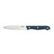 Winco K-71P Steak Knife, 8.9" OAL, 4.5" Stainless Steel Blade, Rounded Tip, POM Handle - 1 Dozen 1 image