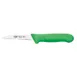 Winco KWP-30G Stäl 3-1/4" Paring Knife, spear‑point, 3" steel blade, green PP handle - 2/Pack 1 image