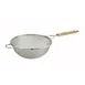 Winco MST-10D 10 1/2" Medium Double Mesh Strainer - Stainless Steel  1 image