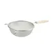 Winco MST-8D 8" Medium Double Mesh Strainer, Round - Stainless Steel 1 image
