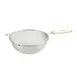 Winco MST-8S 8" Medium Single Mesh Strainer, Round - Stainless Steel 1 image
