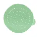 Winco PDG-GL 10-oz Green Polycarbonate Dredge Lid, Perforated Top for PDG-10 & PDG-10AC - 6/Pack 1 image